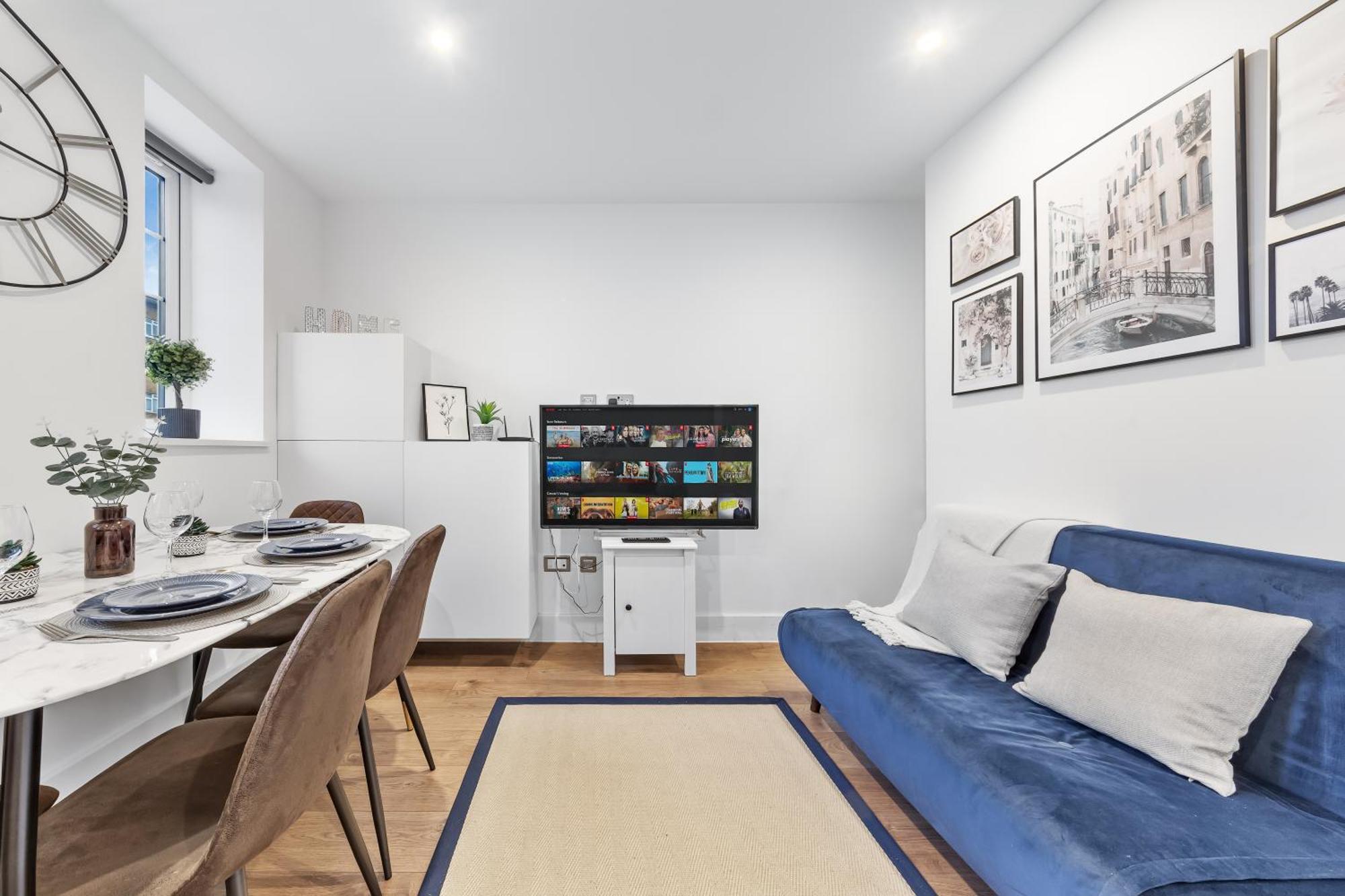 Central London Two Bedroom Serviced Apartment - Nine Elms Luxury Stay - Vauxhall & Westminster Exteriér fotografie