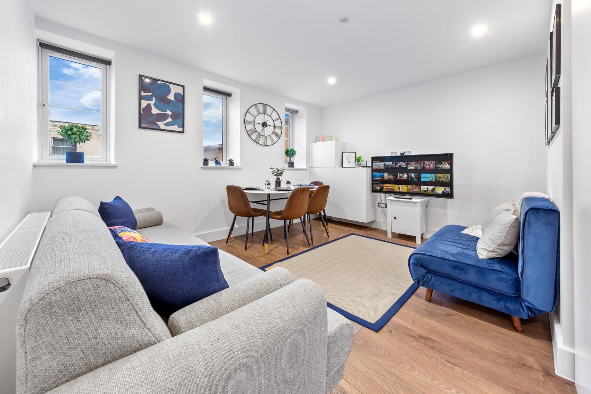 Central London Two Bedroom Serviced Apartment - Nine Elms Luxury Stay - Vauxhall & Westminster Exteriér fotografie