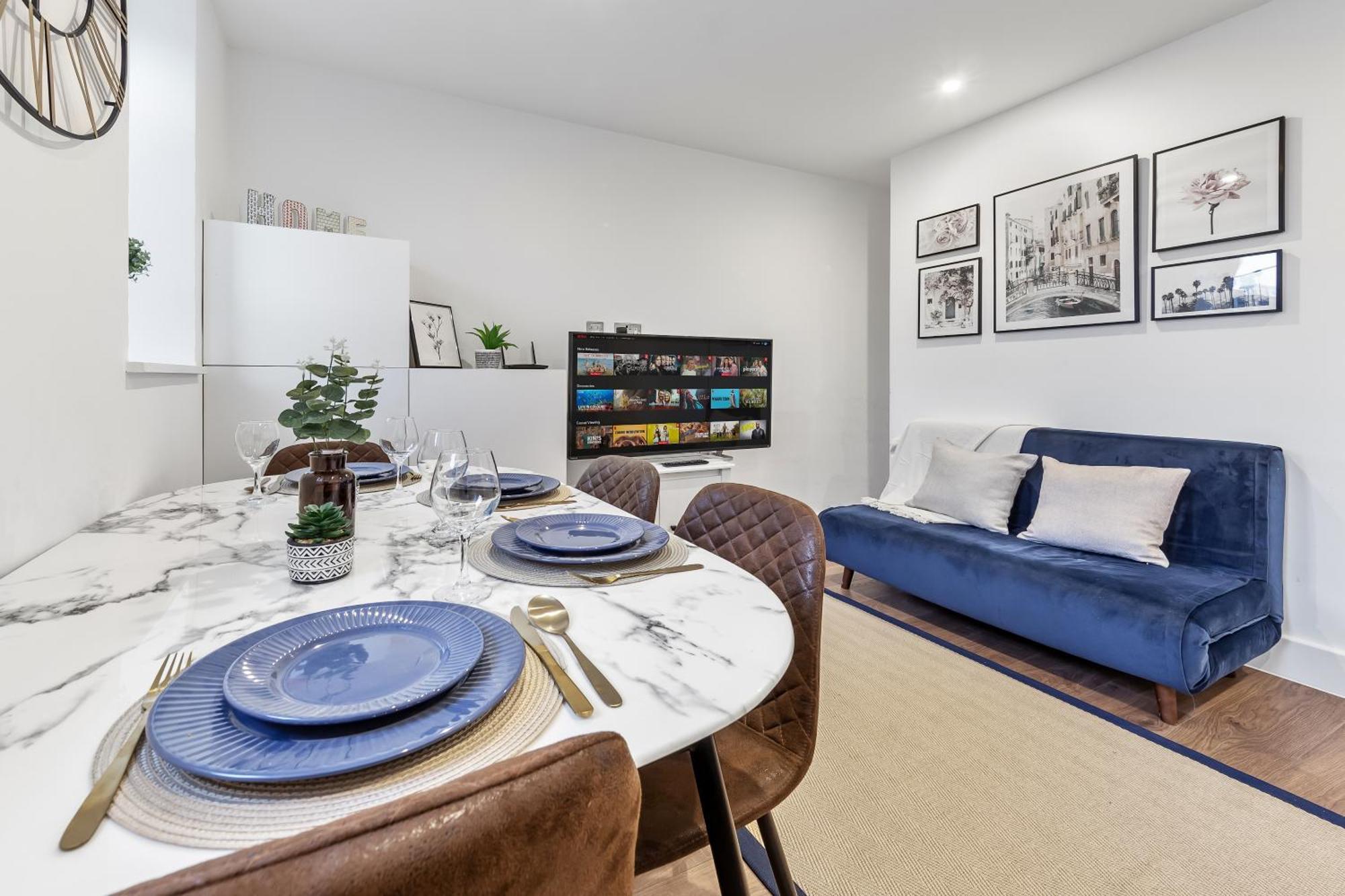 Central London Two Bedroom Serviced Apartment - Nine Elms Luxury Stay - Vauxhall & Westminster Exteriér fotografie